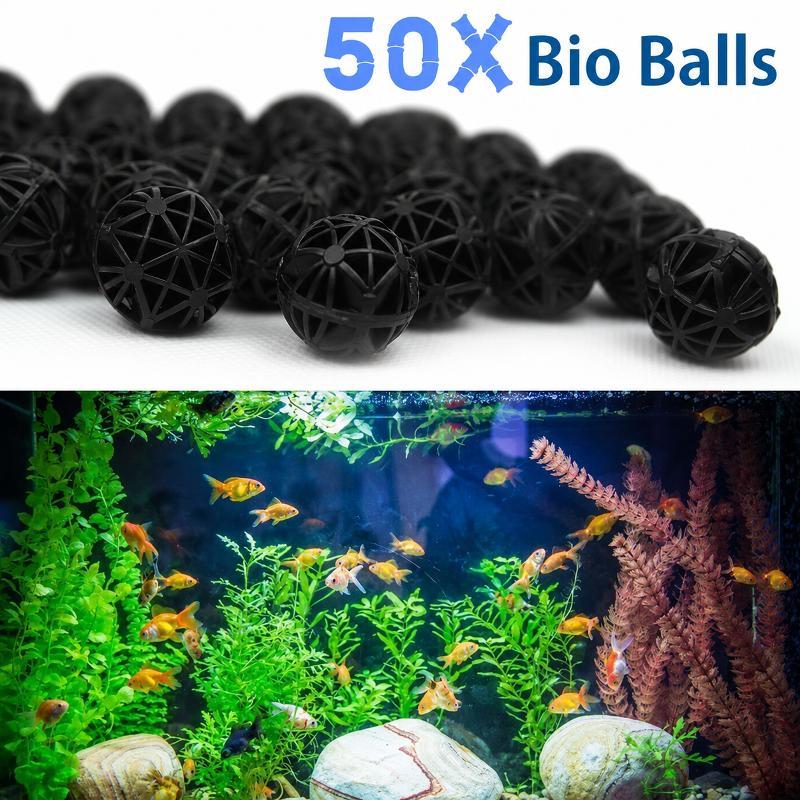 Aquarium Fish Marine - 50개 16mm 수족관 바이오 필터 볼