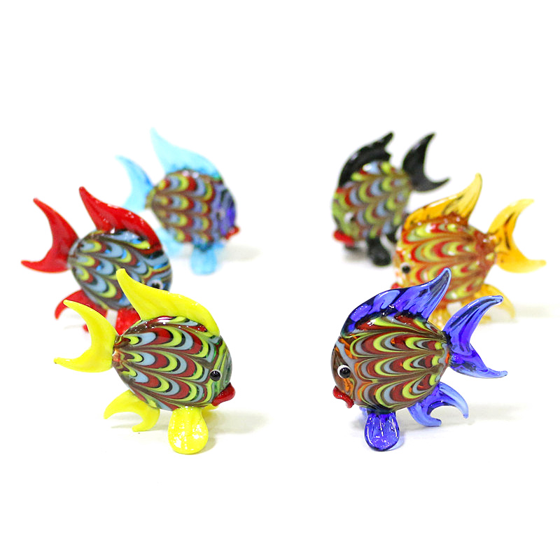 Aquarium Fish Items - 다채로운 열 대 물고기 미니 인형