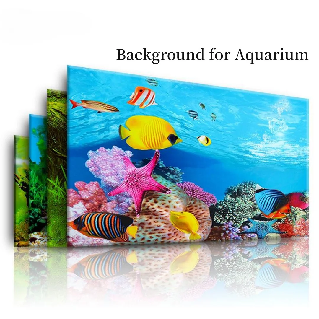 Aquarium Fish Cartoon - 배경 수족관 3D 스티커 포스터 장식,