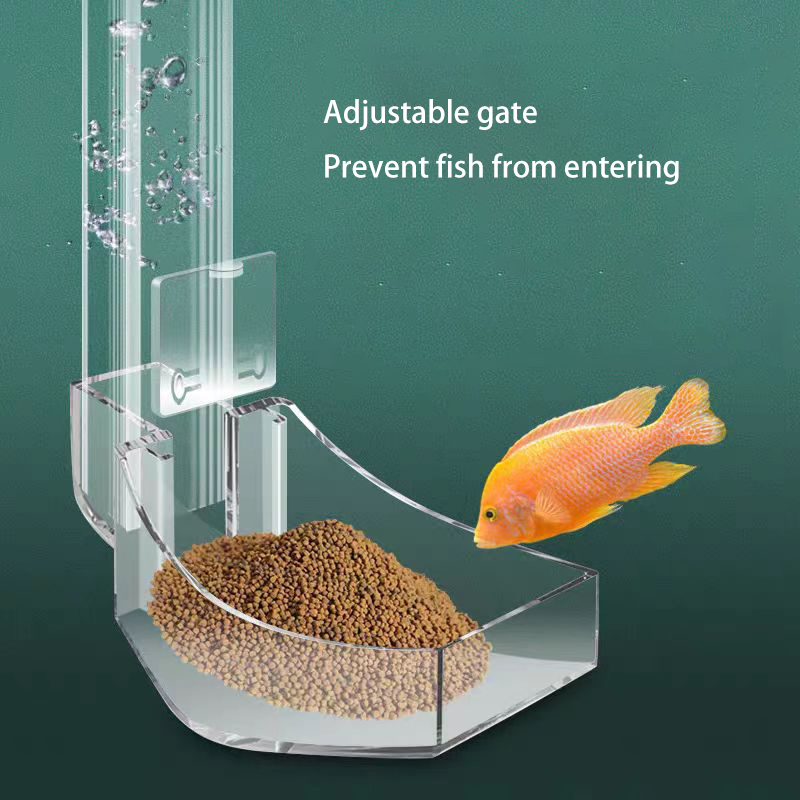 Aquarium Fish Variety - 수족관 아크릴 먹이 공급 튜브 막힘