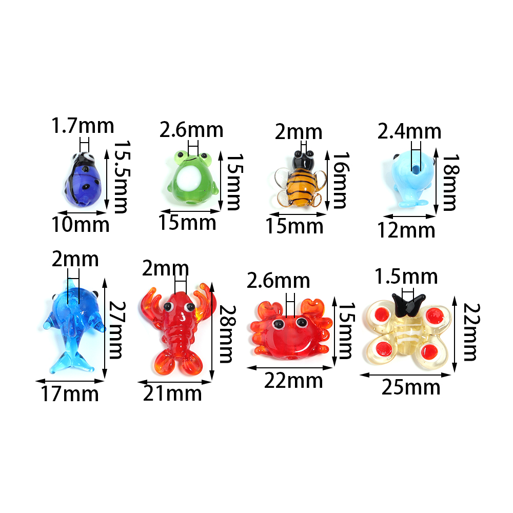 유리 펜던트 해양 동물 수족관 장식, 미니 피규어, 물 - Aquarium Fish Marine 리뷰 및 가격