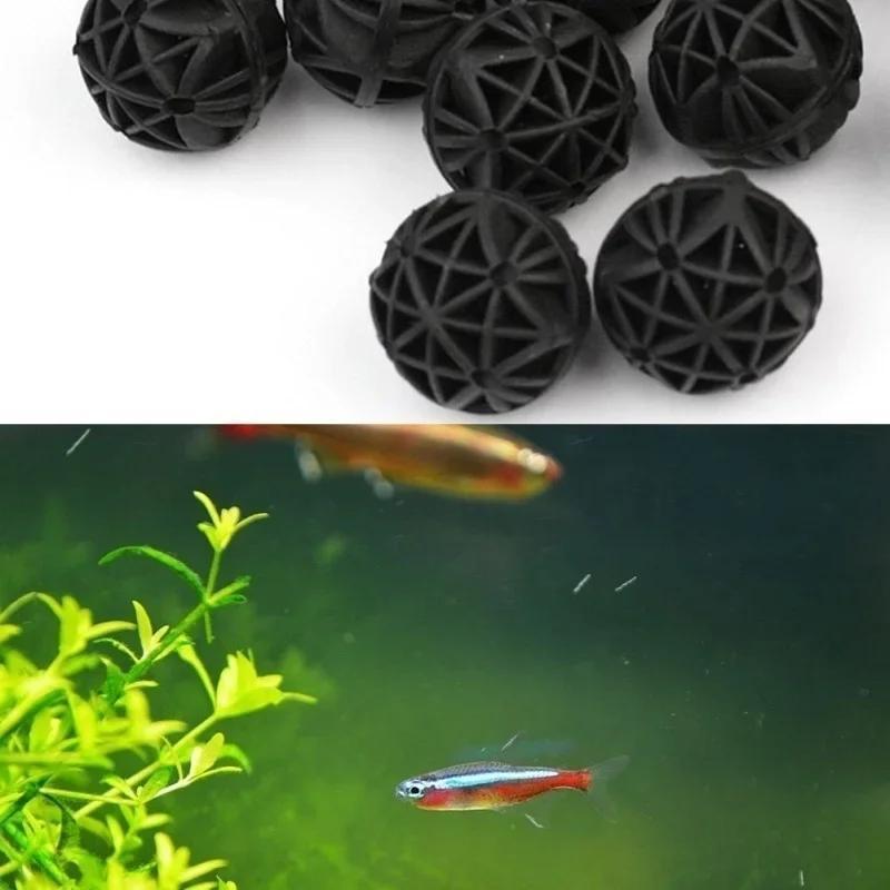 50개 16mm 수족관 바이오 필터 볼 어항 연못 여과 - Aquarium Fish Marine 리뷰 및 가격