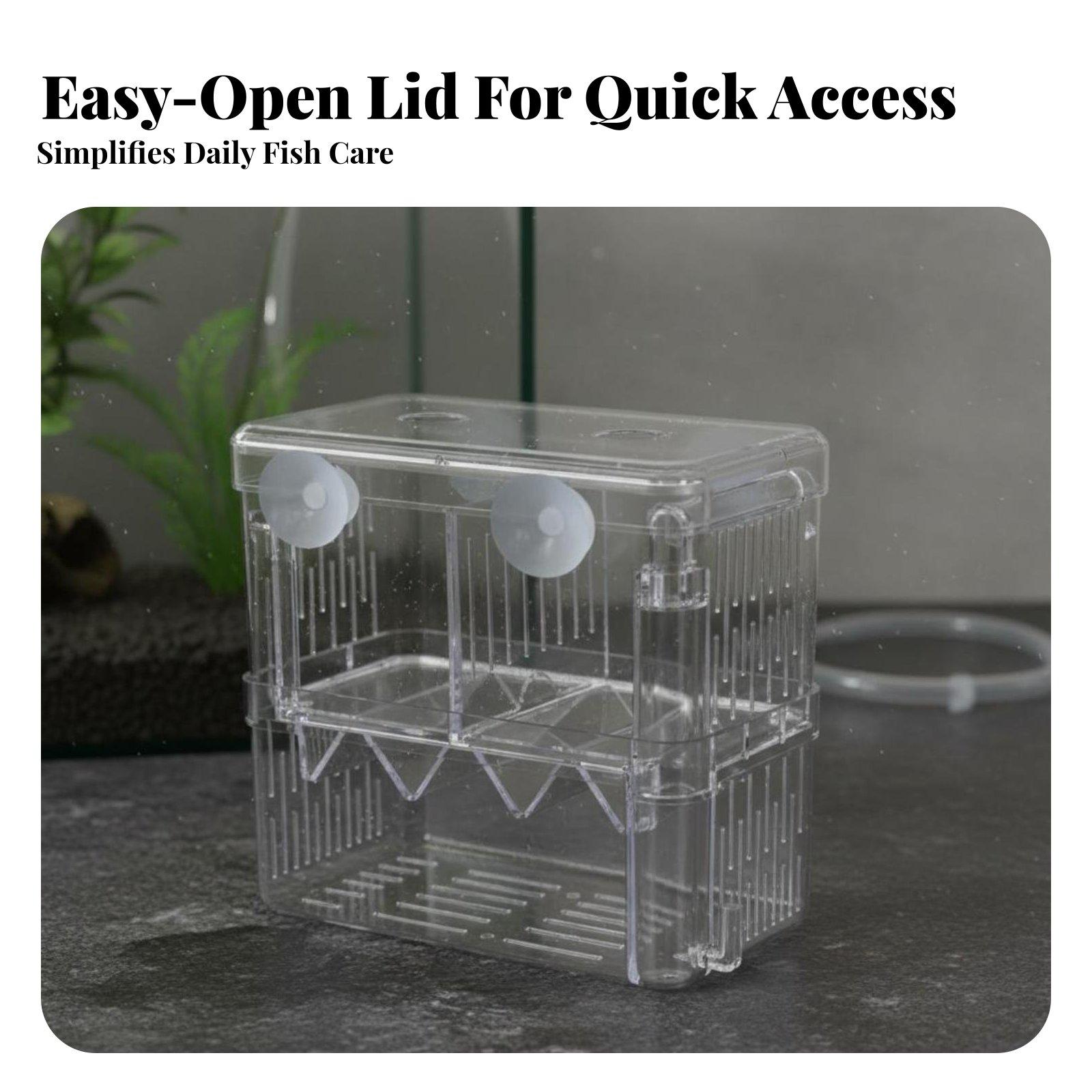 이중층 수족관 번식 탱크 새끼 물고기 격리 분리기 투명 - Aquarium Fish Usa 리뷰 및 가격