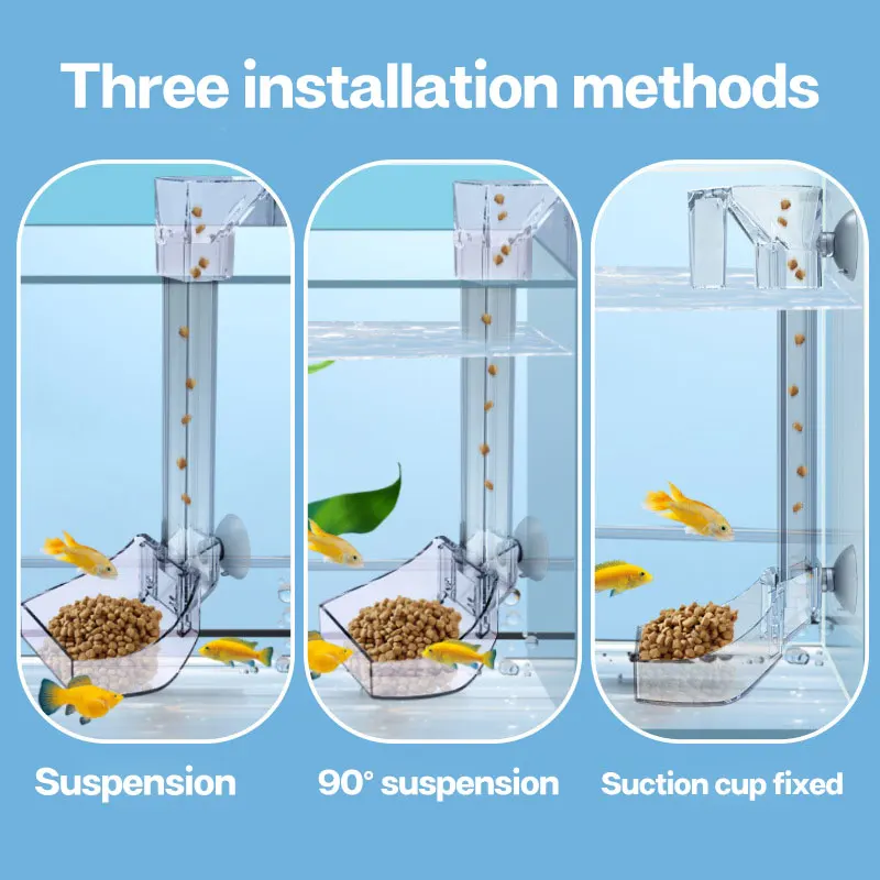 수족관 아크릴 먹이 튜브, 붙지 않는 물고기 디자인,  - Aquarium Fish Variety 리뷰 및 가격