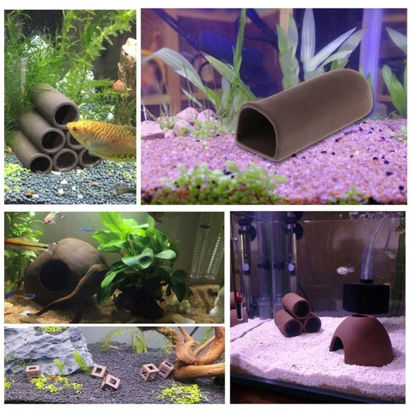 수족관 장식 바위 동굴 세라믹 보호소 새우 서식지 번식 - Aquarium Fish Marine 리뷰 및 가격