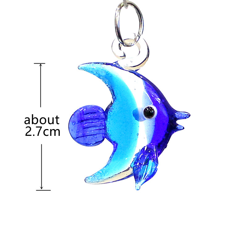 2 팩 소형 해양 동물 입상 펜던트 귀여운 유리 해양  - Aquarium Fish Marine 리뷰 및 가격