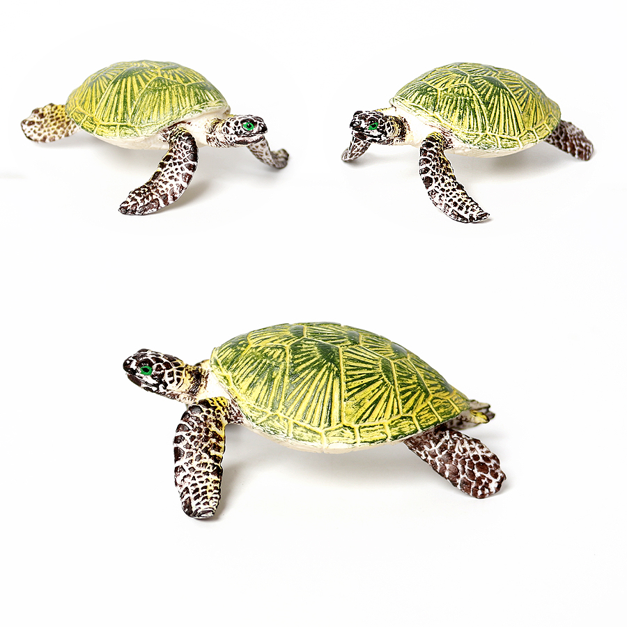 현실적인 미니어처 해양 생물 바다 거북이 모델, 해양  - Aquarium Fish Marine 리뷰 및 가격